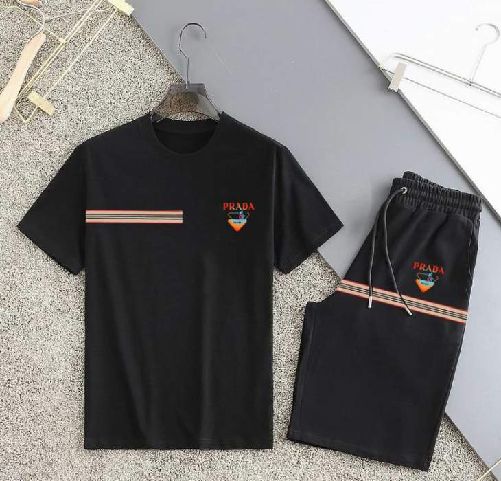 Picture of Prada Shirt Pant Suits _SKUPradaM-5XL12yn24024481